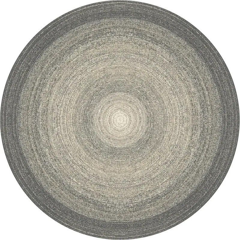 Covor lana Aiko Light Grey Cerc Selectează mărime: 170 X 170