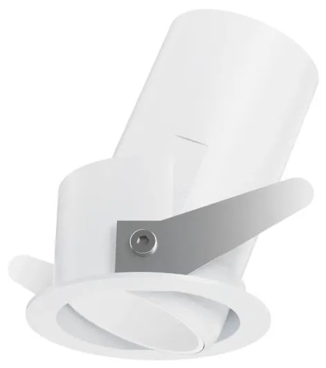 Mini Spot LED incastrabil, ajustabil Quark fi 12w 3000k, Alb