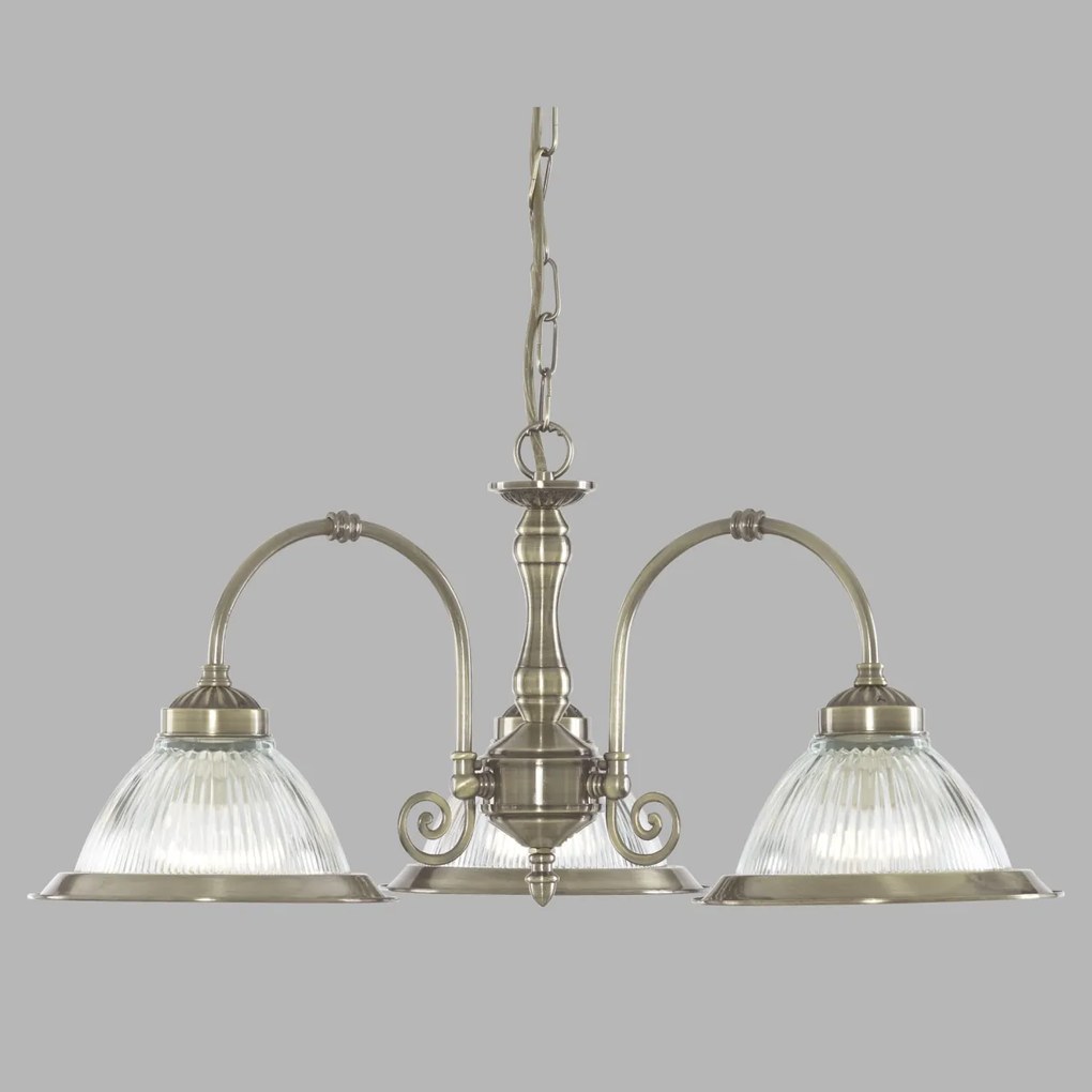 Lustra suspendata stil clasic American Diner 3L alama antic 9343-3 SRT