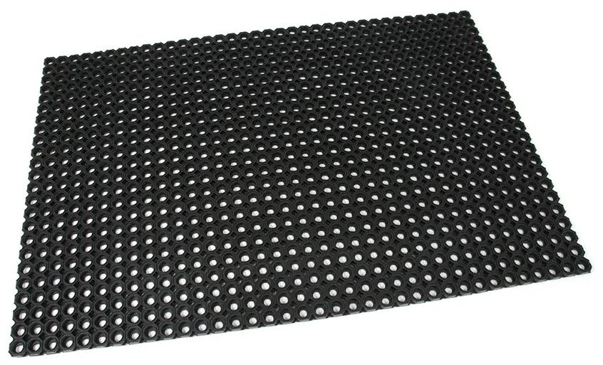 Covoraș de curățare din cauciuc Octomat Elite 80 x 120 x 2,3 cm, negru