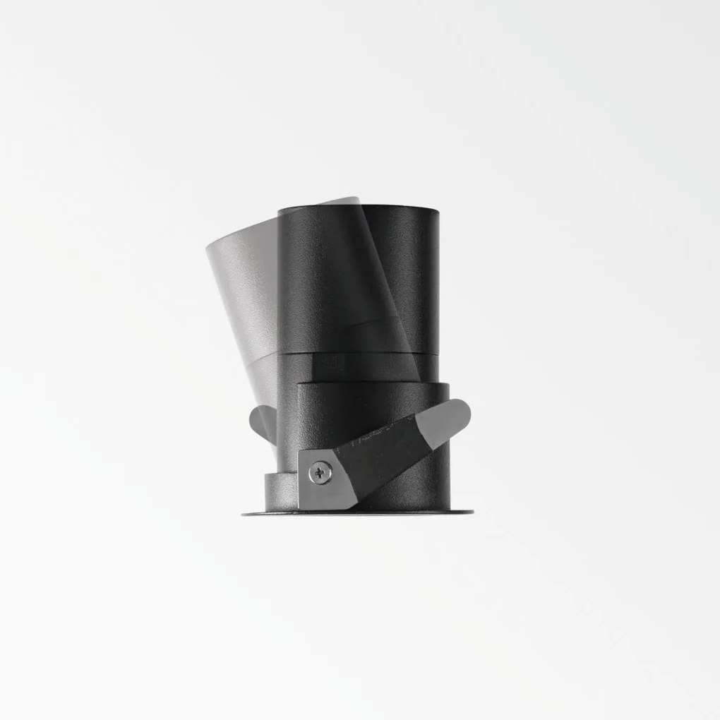 Mini Spot LED incastrabil, ajustabil Quark fi 12w 3000k, Negru