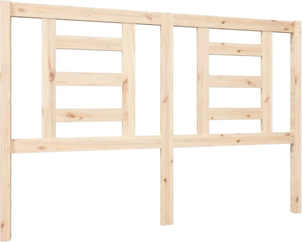 vidaXL Tăblie de pat, 146x4x100 cm, lemn masiv de pin