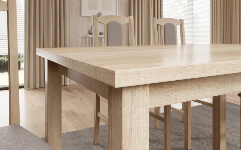 Scaun Chair Vos VII – 43x40x96 cm – Sonoma / Opium 85
