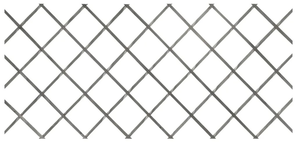 Garduri cu zabrele, 5 buc., gri, 180x80 m, lemn masiv de brad 5, Gri, 180 x 80 cm