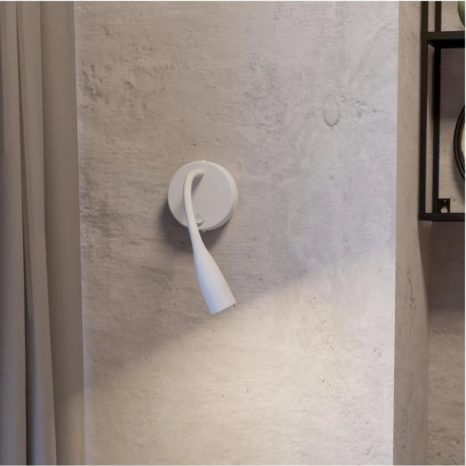 Eglo 901819 - Lampă LED flexibilă de perete OLIVANDINO LED/3,8W/230V albă