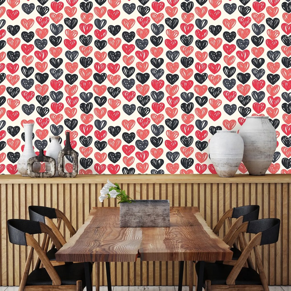 Tapet - Motivul inimii III.