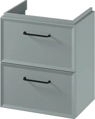 Cersanit S1021-007 - Dulap suspendat pentru lavoar MILLE SLIM 50x35 cm, mentă