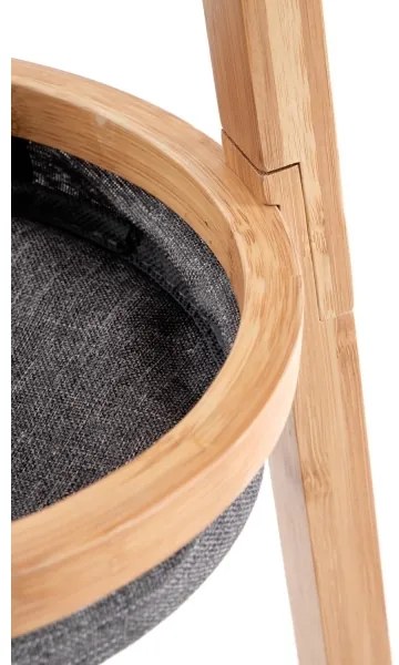 Cuier de podea 177 x 52 cm, maro