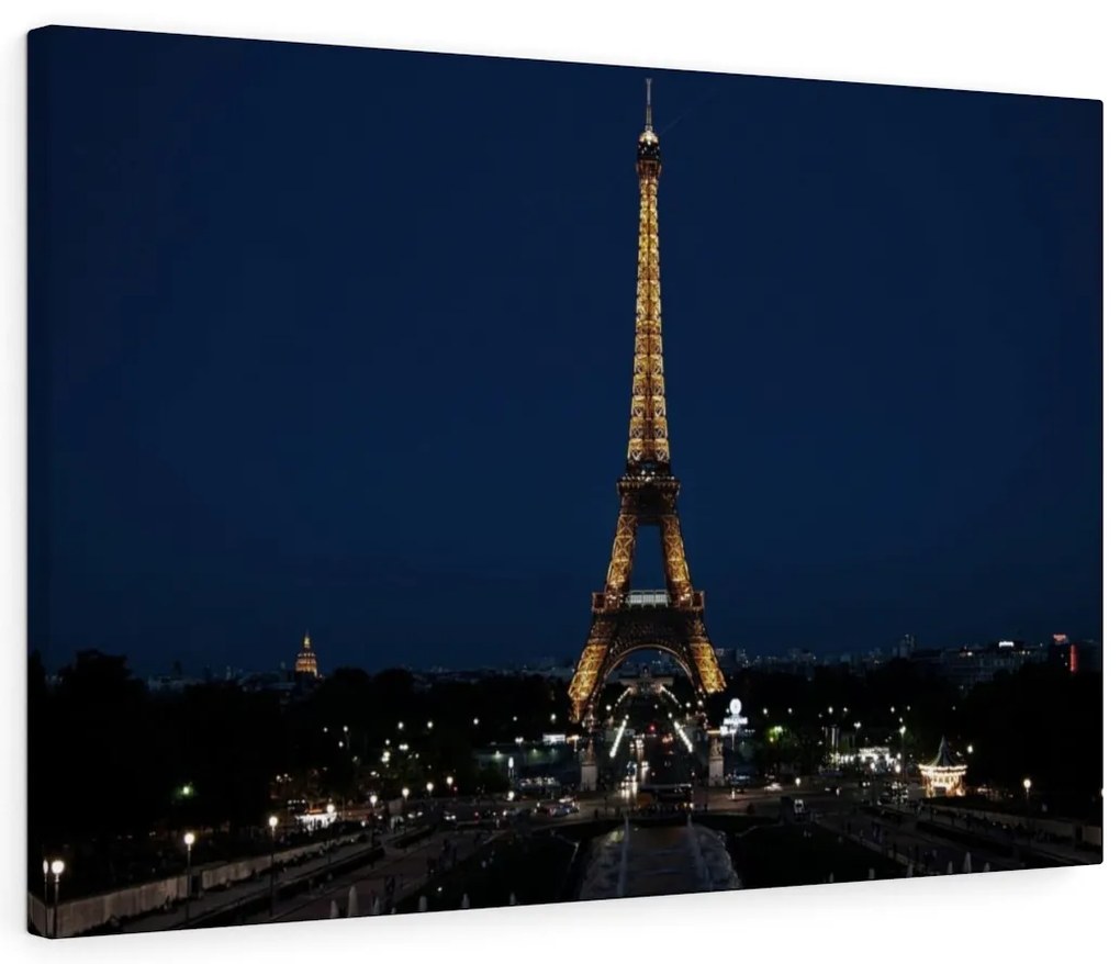 Tablou canvas Eiffel Tower - 90x60 cm 90x60 cm