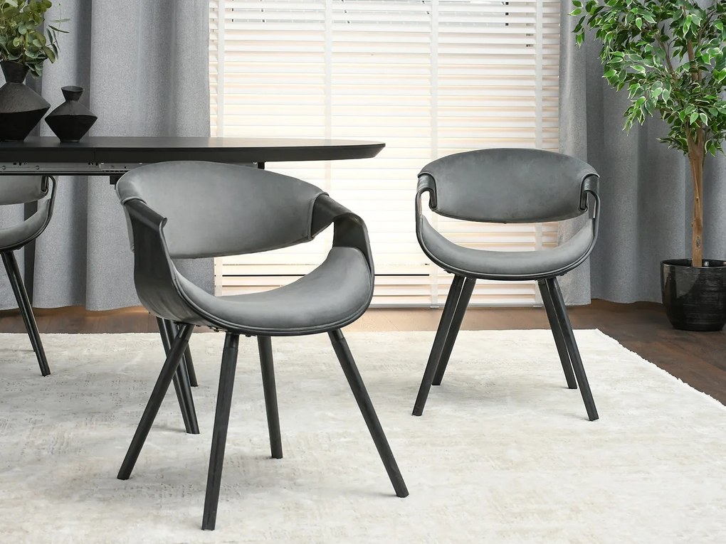 Scaun Bjorn K (gri + negru). 1110940