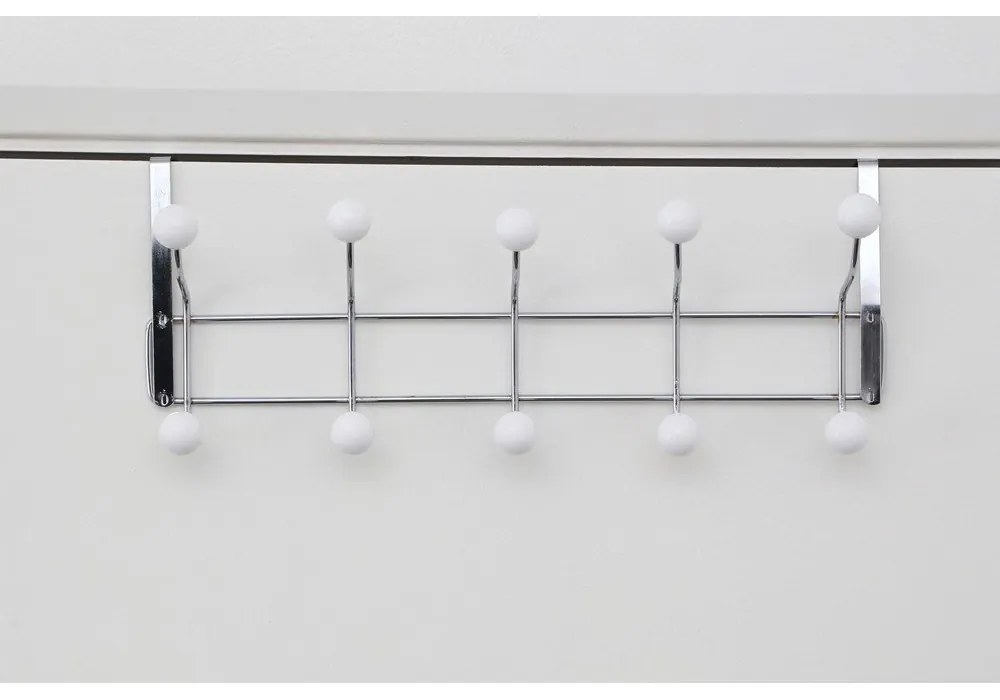 Cuier de ușă argintiu din metal 40,5 cm Jaxen – Premier Housewares