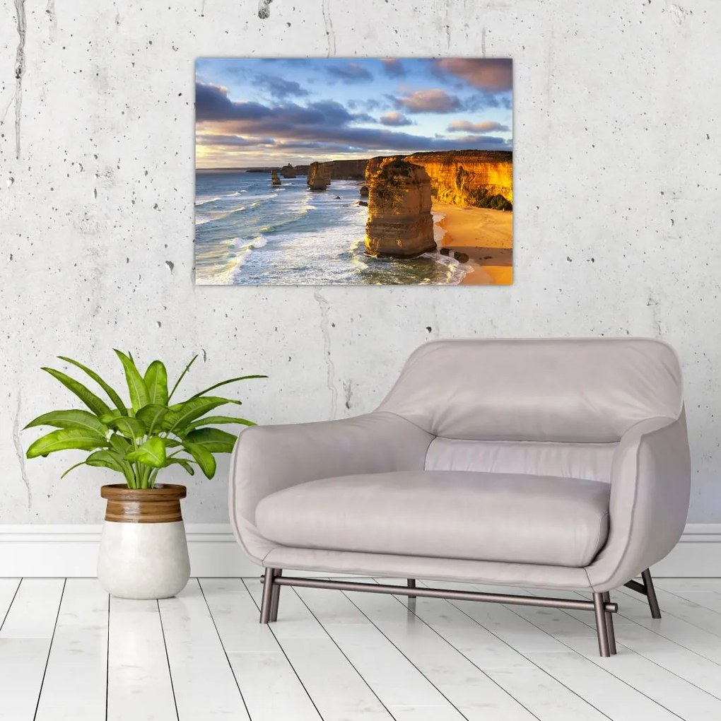 Tablou cu stâncile marine (70x50 cm)