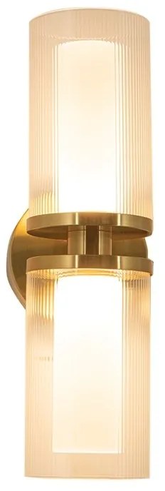 Aplica LED dimabila design modern decorativ Luxury auriu