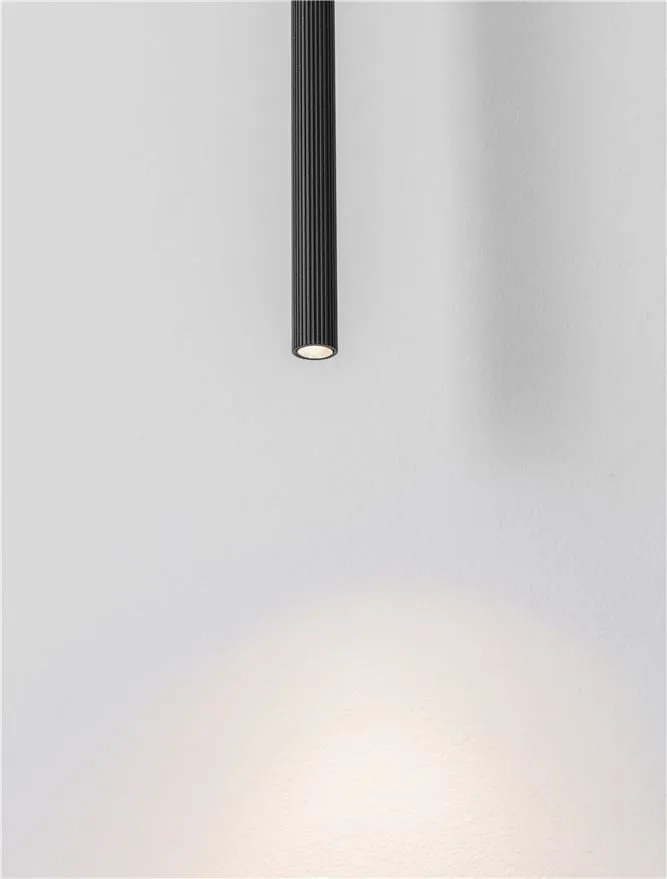 Pendul, Lustra liniara LED CCT BRILLIA negru