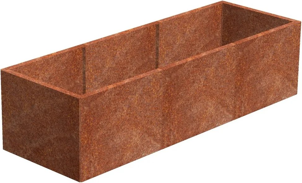 Alto Paturi ridicate 69 x 204 x 52 cm, corten CORGARDEN 1011