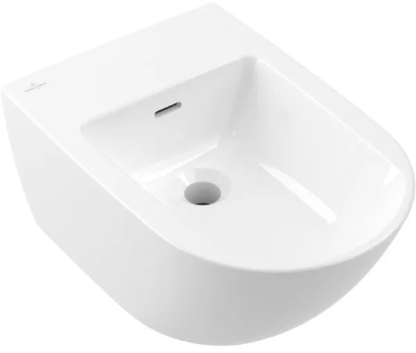 Bideu suspendat, Villeroy&amp;Boch Antao, 37x56cm, Alb Alpin CeramicPlus, 541100R1