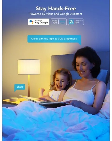 Bec LED RGBWW dimabil Govee Smart E27/12W/230V 2700-6500K Wi-Fi