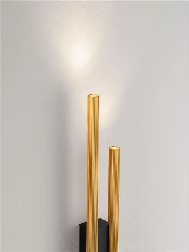 Aplica LED iluminat ambiental BRILLIA alama aurie