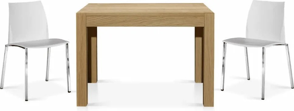 MASA FABIO - FINISAJ STEJAR EXTENSIBILA 110 cm/ 80 cm