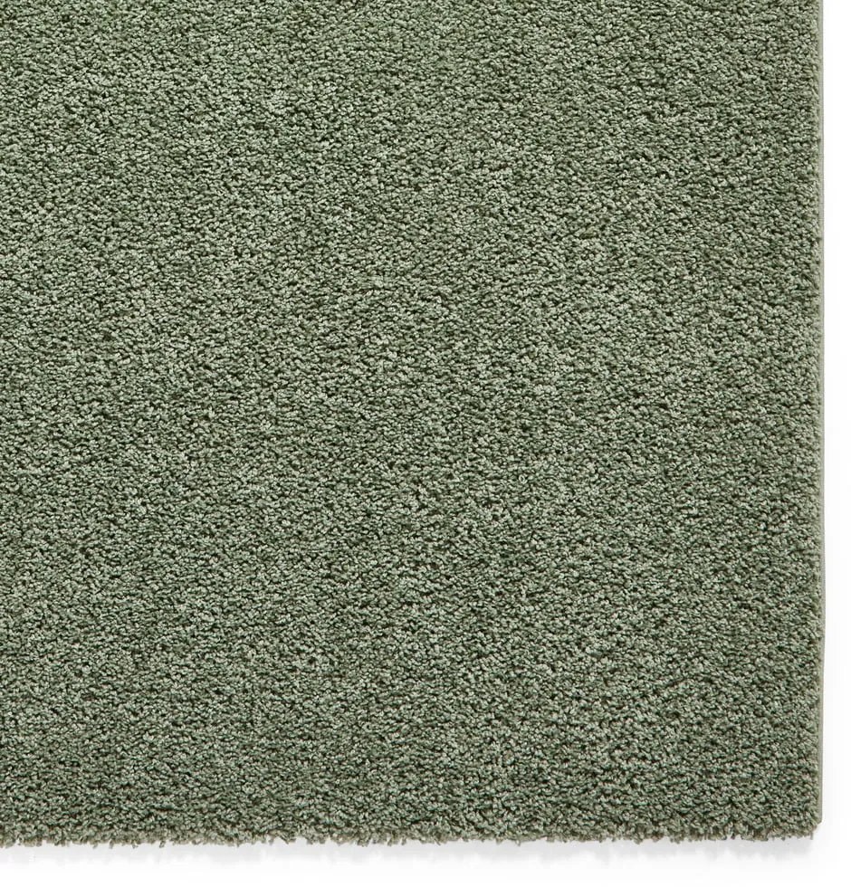 Covor verde lavabil din fibre reciclate 160x230 cm Bali – Think Rugs