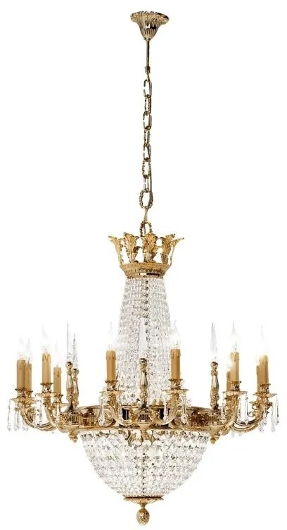 Candelabru LUX realizat manual cu cristale Scholer Empire