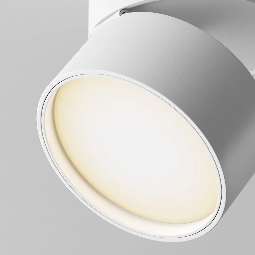 Spot LED, accesoriu pentru sinele monofazate Unity, Onda alb
