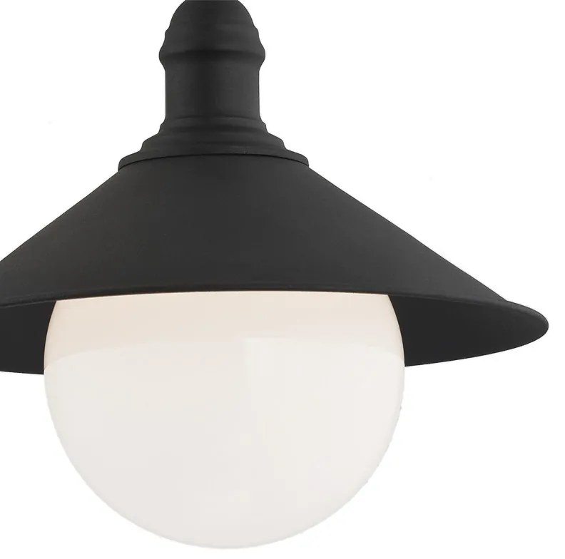 Pendul exterior stil clasic ERBA BIS negru