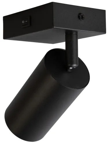 Brilagi - Spot LED de perete dimabil SELE 1xGU10/6W/230V negru/auriu