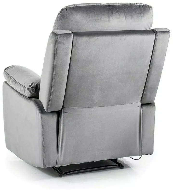 Fotoliu recliner Spencer 1 velvet gri Blu14