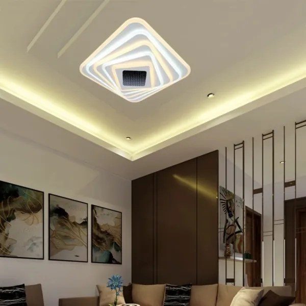 Plafonieră LED dimabilă LED/150W/230V 3000-6500K + telecomandă