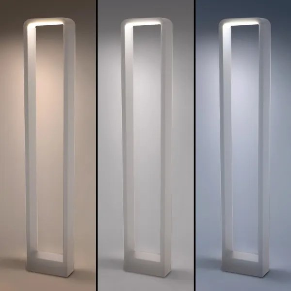 Lampă LED de exterior Brilagi BARI LED/7W/230V 3000/4000/6000K alb IP54 80 cm