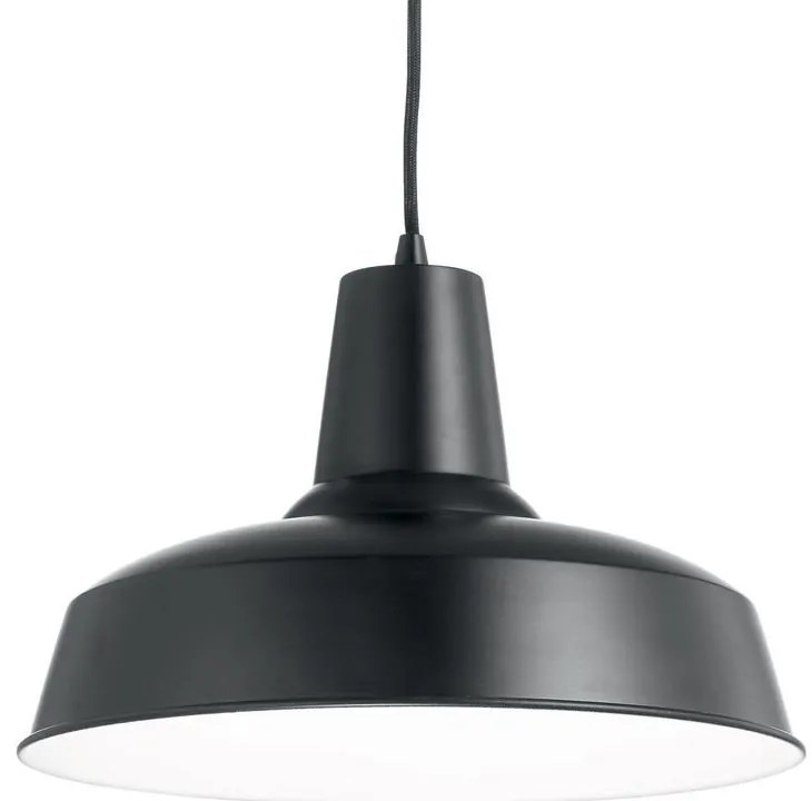 Lustra suspendata / Pendul stil INDUSTRIA Style MOBY SP1 NERO 	093659