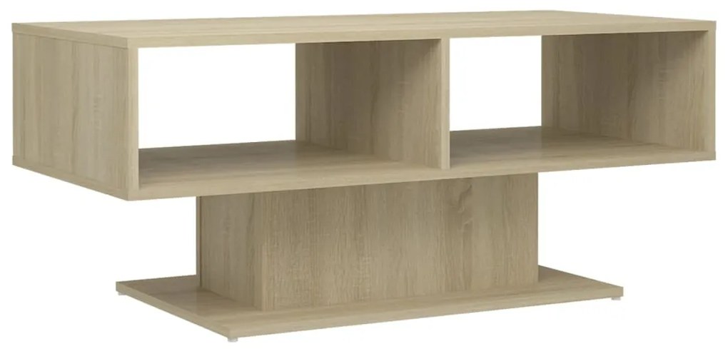 806825 vidaXL Măsuță de cafea, stejar Sonoma, 103,5x50x44,5cm, lemn prelucrat