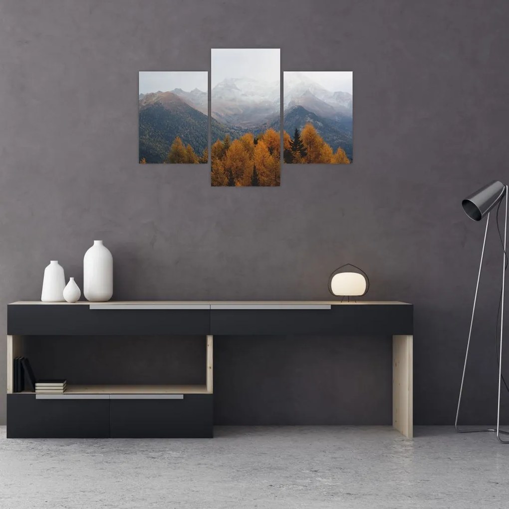 Tablou - Crestele munților (90x60 cm)