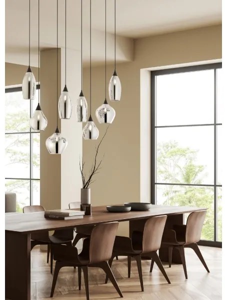 Lustră pe cablu TANNER 8xE14/28W/230V Redo 01-3195