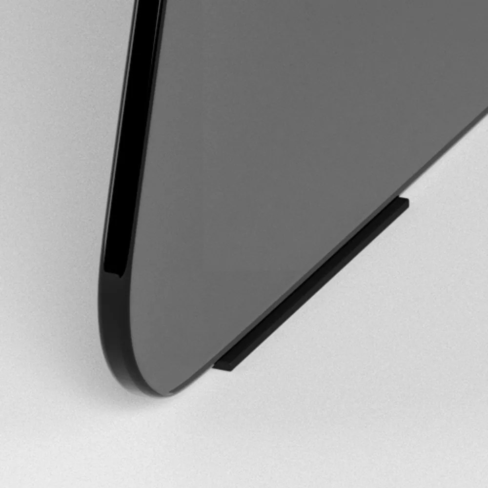 Măsuță de cafea gri rotundă din sticlă ø 80 cm Samos – Actona