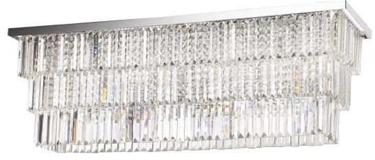 Plafonieră de cristal Ideal Lux MARTINEZ 8×E14/40W/230V