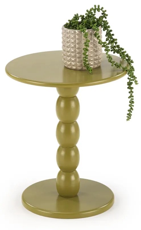 Masa de cafea rotunda Cirilla olive ø40/h47 cm