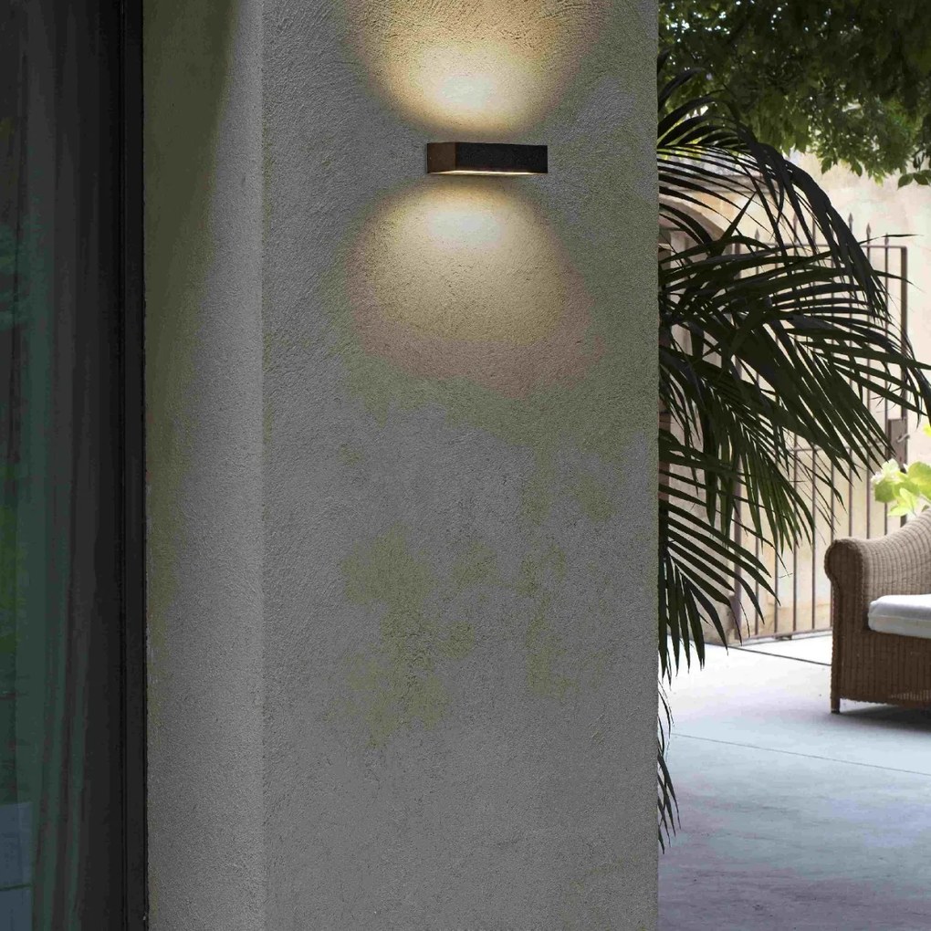 Aplica LED de exterior ambientala design modern IP65 DORO-13 maro
