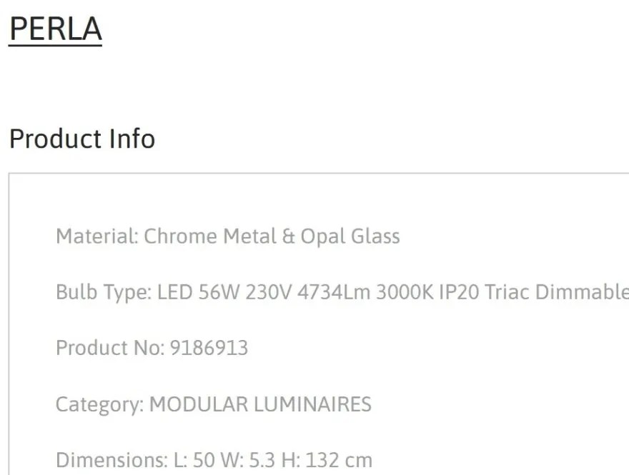 Aplica LED XXL suspendata design decorativ BRILLANTE
