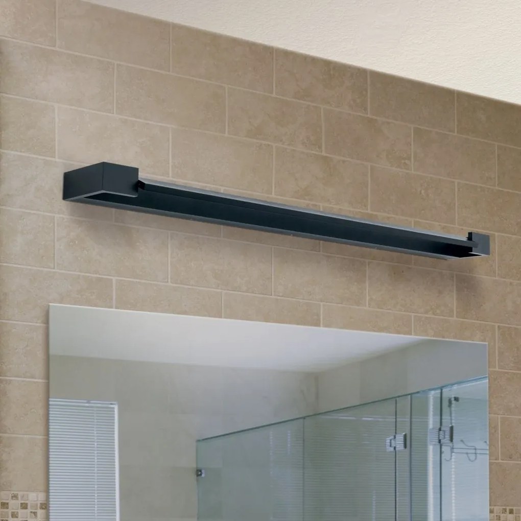 Aplica pentru oglinda baie reglabila IP44 MARILYN L-90cm negru