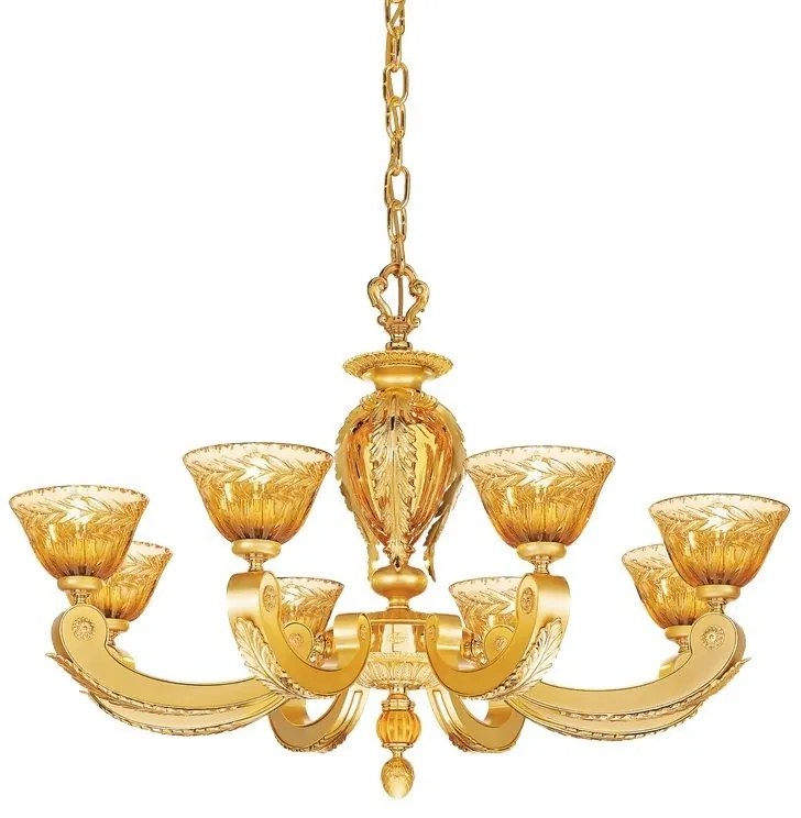 Candelabru 8 brate LUX realizat manual Eden