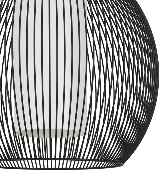 Lustră pe cablu Eglo 900828 RAZONI 1xE27/40W/230V negru