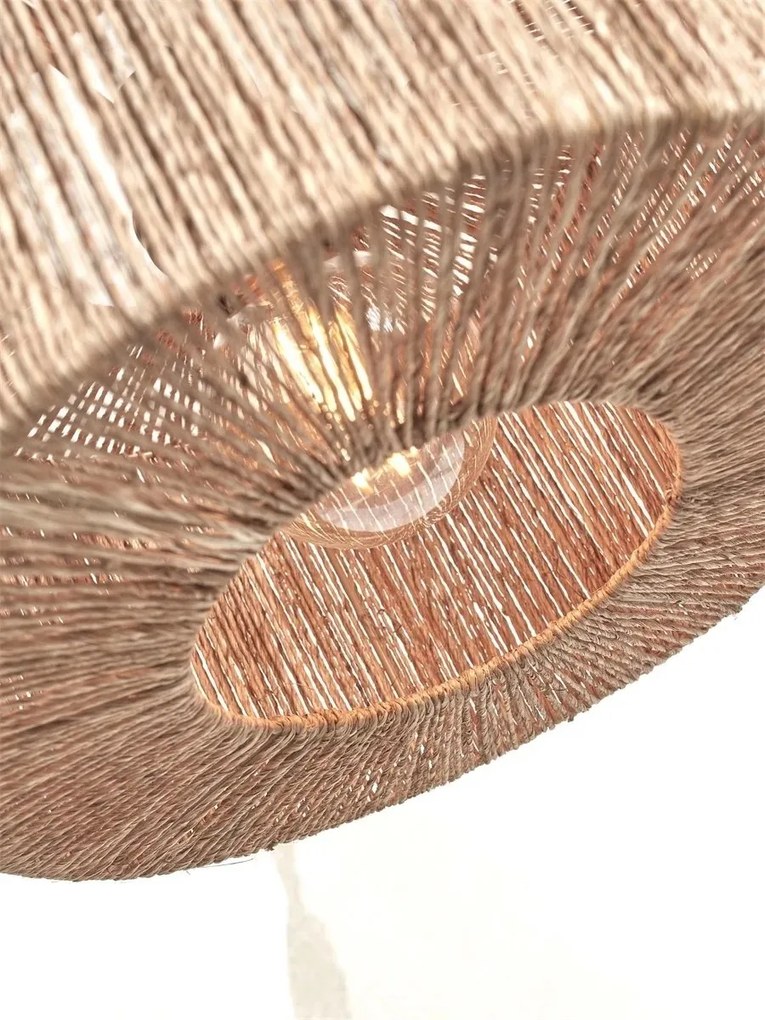 Lampa de podea eco din iuta Iguazu S 30cm, natur