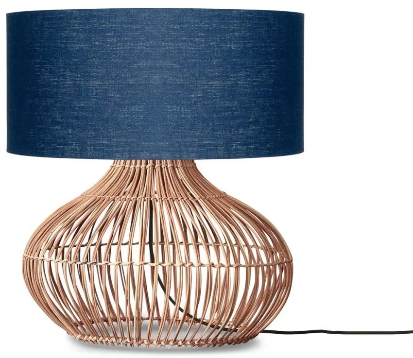 Veioza eco din ratan Kalahari L/4723 bl.denim