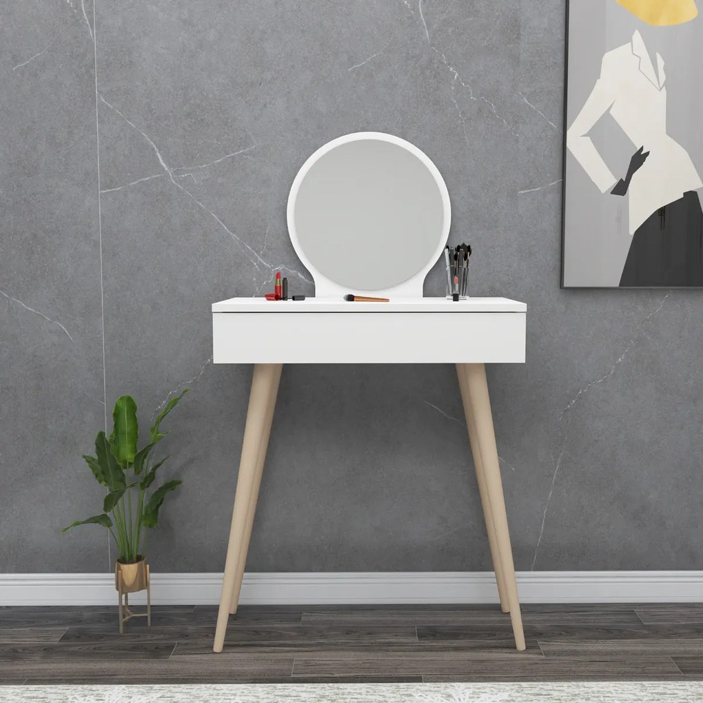 Masă cosmetică Siena White