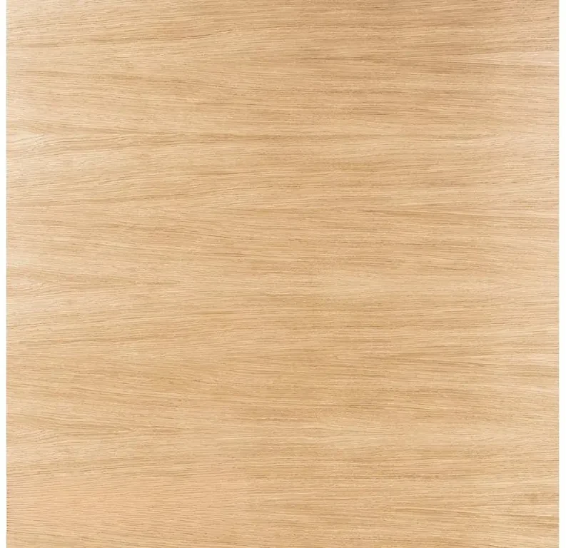 Masa de dining neagra cu blat in decor stejar PURO 70x70