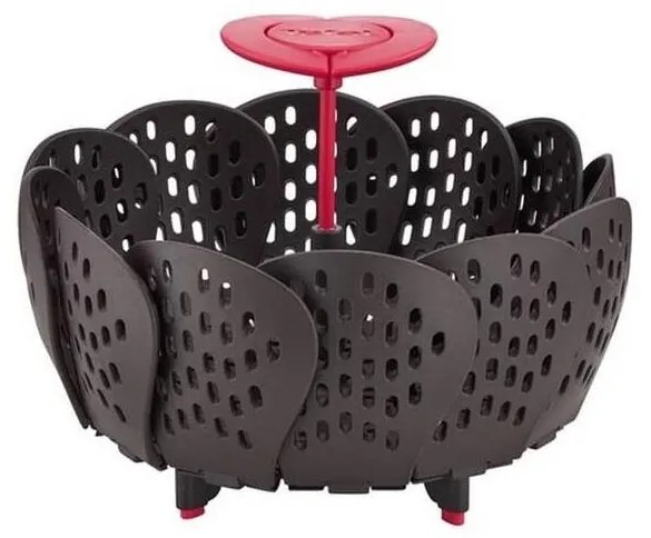 Coș pentru gătire la aburi Tefal INGENIO negru/roșu