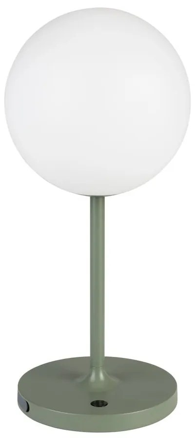 Veioză verde cu intensitate reglabilă (înălțime 33 cm) Hub – White Label