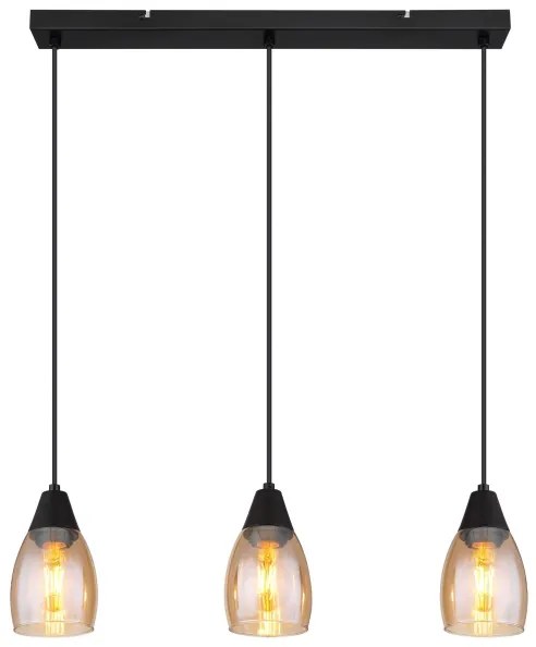 Lustră pe cablu REID 3xE27/15W/230V Globo 15705-3H